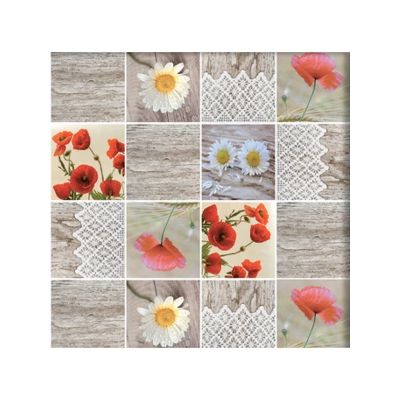 Tovagliato Fantasia Fiori Futura Dis. 511.1 H 140 cm 20 ml