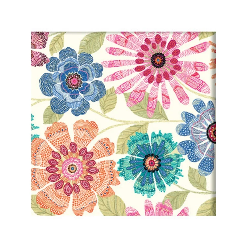 Tovagliato Fantasia Fiori Futura Dis. 600.1 H 140 cm 20 ml