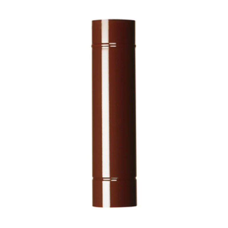 Tubo per Stufa H 50 cm Ø 13 cm Marrone 12 Pezzi