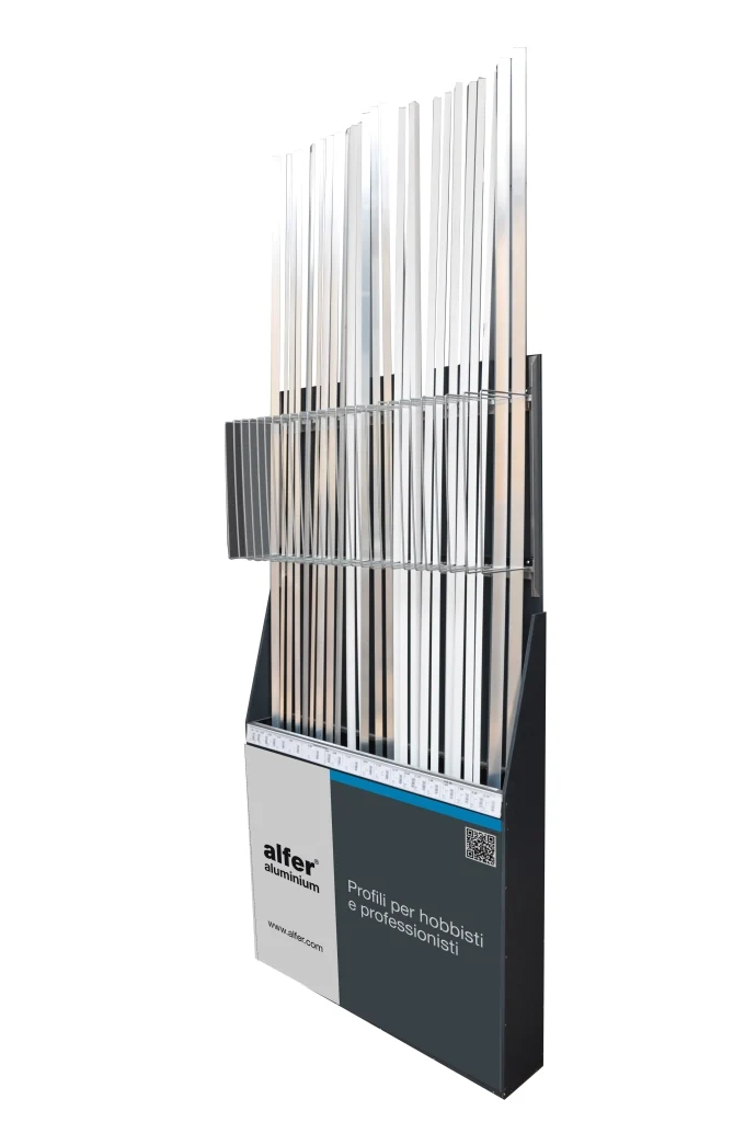 Espositore Profili All.h 100 x 200 cm Posti 50 Vuoto Arcansas