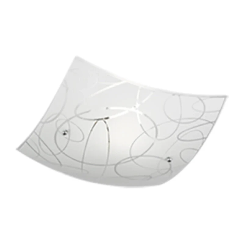 Plafoniera Spirelli Decoro Cerchi E27 30 x 30 cm