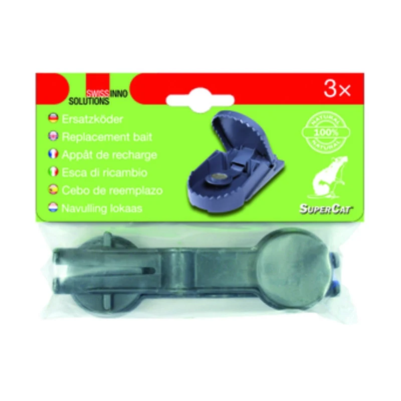 Trappola Grande Swissinno Solutions Ag 5 Blister Esca Ricambio 3 Pezzi