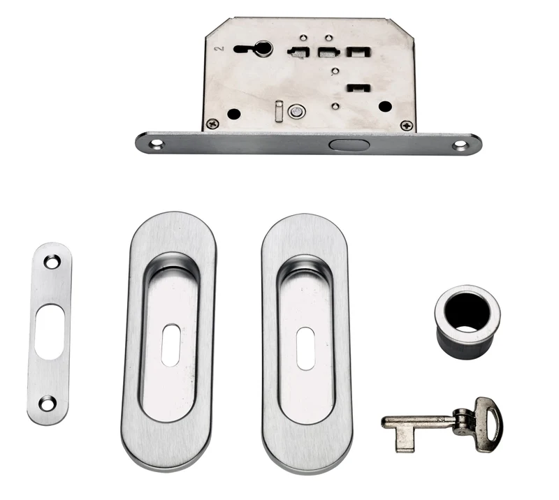 Kit Porta Scorr Nicchia Ovale e Chiave Oro Luc Mariva
