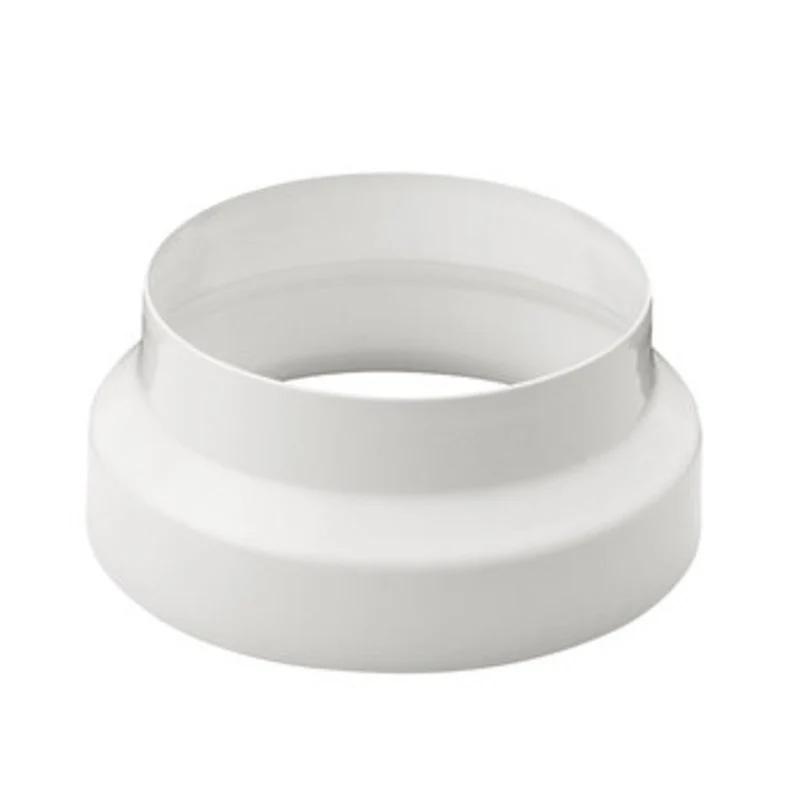 Tubo di Stufa Ø 12 x 8 cm Bianco Riduzione