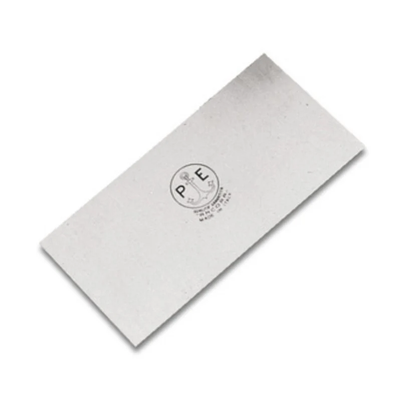 Raschietto Pavan 616 Acciaio 120 x 60 mm 12 Pezzi