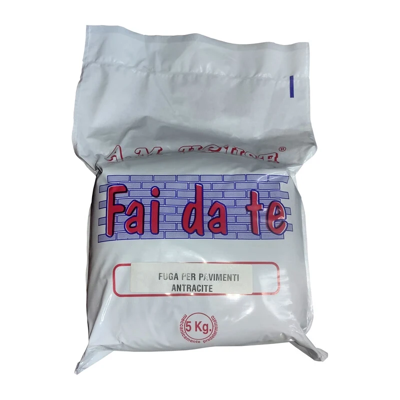 Fuga per Pavimenti Antracite da 5 kg 4 Pezzi