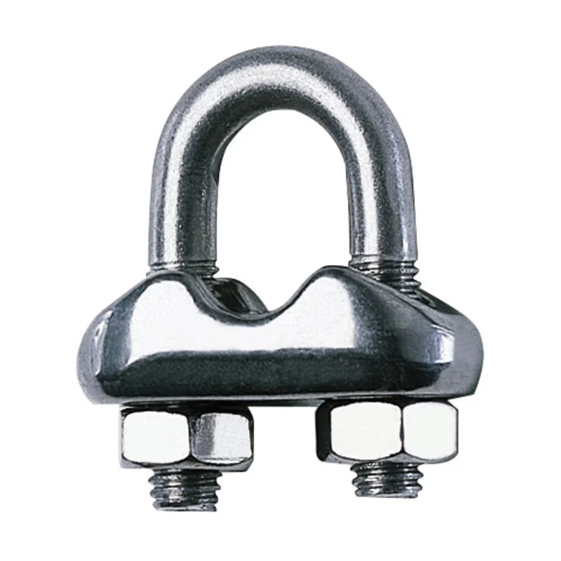 Morsetto Acciaio INOX per Fune Ø 5 mm 25 Pezzi