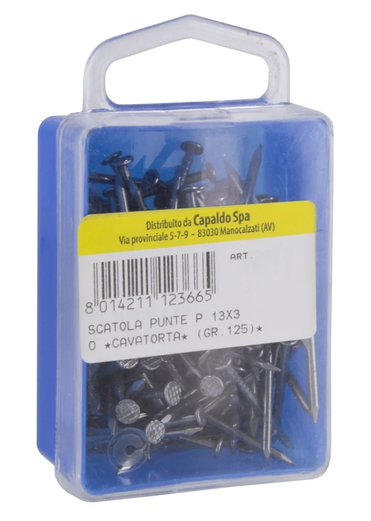 Sc Scatola Chiodi Cambrette 12 x 20 Cavatorta 125 g* 5 Pezzi