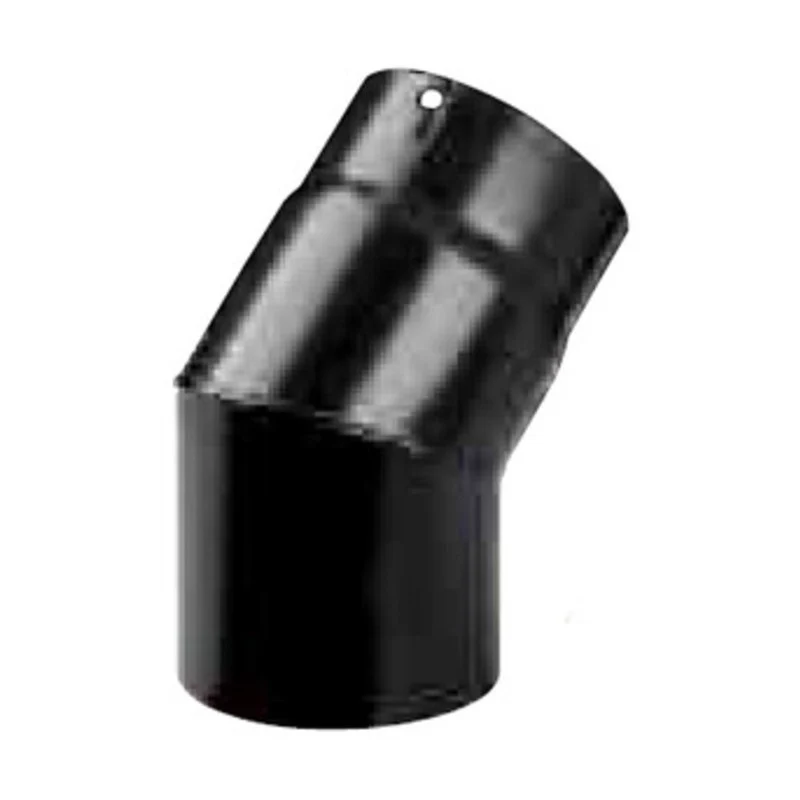 Gomito Plus Porcellanato 45 Ø 13 cm Nero Opaco