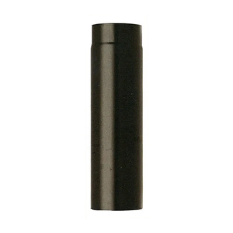 Tubo Plus Porcellanato H 50 cm Ø 13 cm Nero Opaco