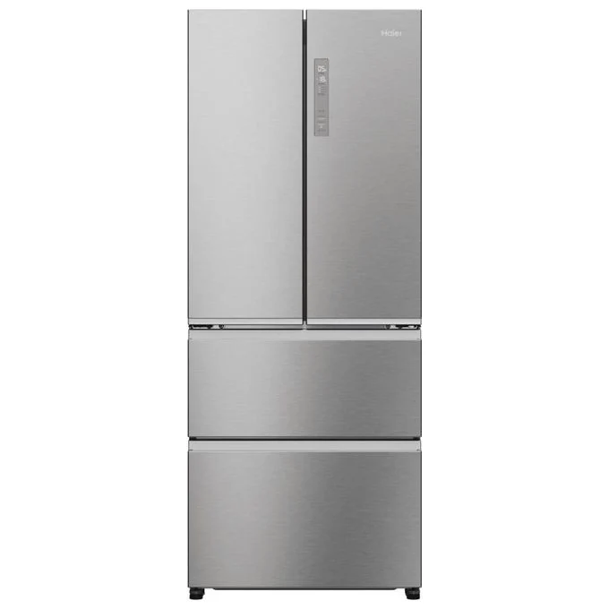 Haier HFR3718ENMM FD 70 Serie 3 Frigorifero 4 Porte 402 L 177 cm Classe E 37 dB No Frost Wi-Fi colore Inox