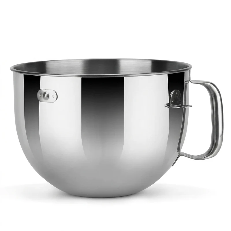 6-Quart Stainless Steel Mixing Bowl for KitchenAid Epicurean & Professional Bowl-Lift Mixers