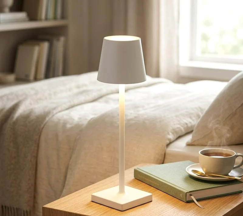 Lampada Lume Lumetto LED Ricaricabile Touch Dimmerabile Interno Esterno