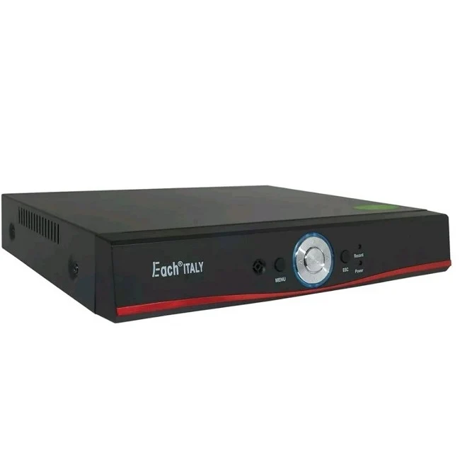 Dvr Ibrido 5Mpx Cloud Xvr Nvr Cvi Tvi Hvr Ahd Analogico 8Ch Canali Full Hd 1080P