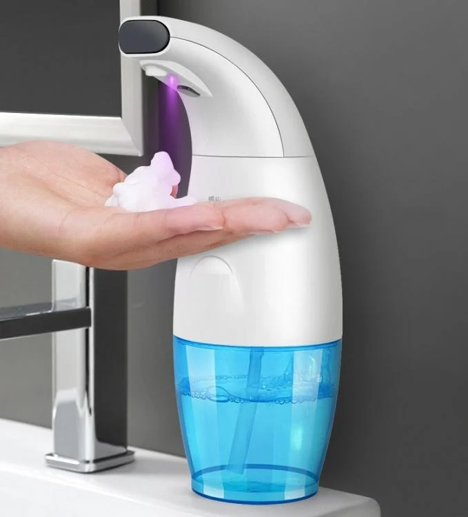 Dispenser Automatico Gel Schiuma Sapone Disinfettante Tavolo Sensore Erogatore