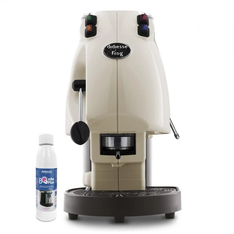 DIDIESSE FROG REVOLUTION VAPOR MACCHINA DA CAFFÈ CIALDE +DECALCIFICANTE AVORIO