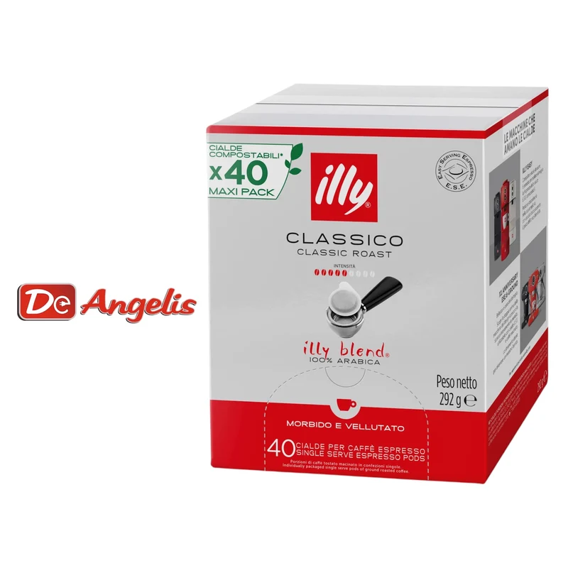 Caffé Illy: 40 cialde classico