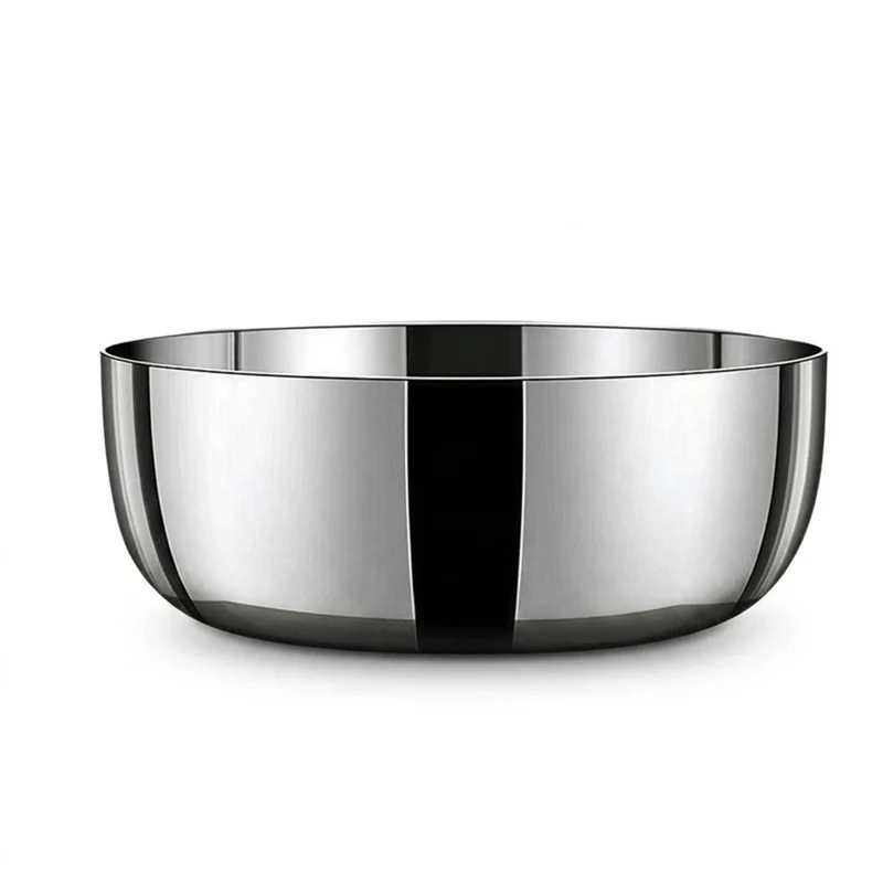 Stainless Steel Large Mixing Bowl — Deep 32cm, Non-stick Finish