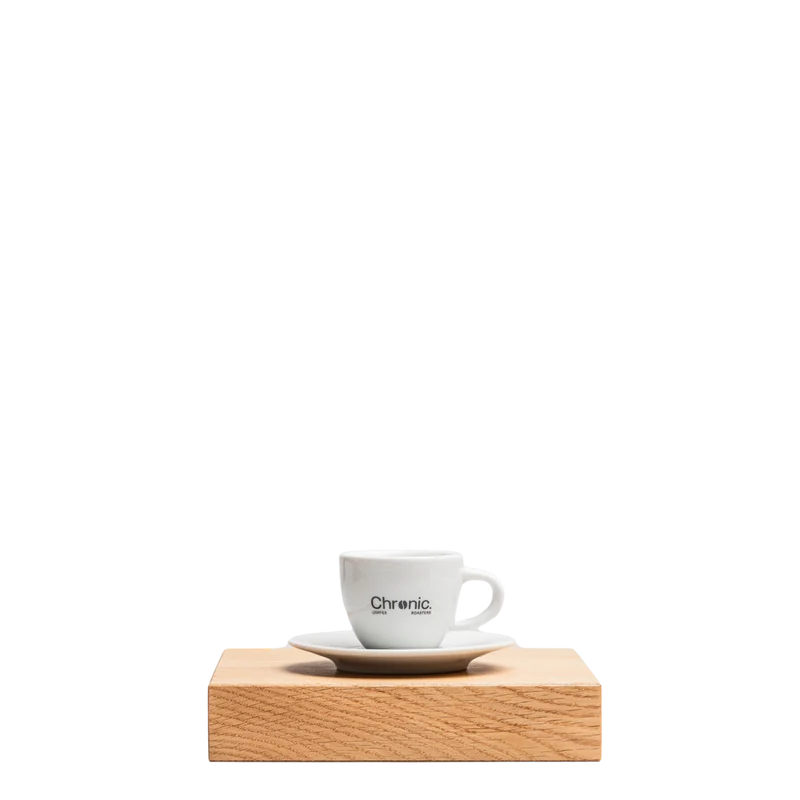 Set de tasses espresso - 6 pièces avec sous-tasses