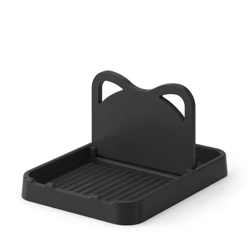 Spoon, Spatula & Lid Rest Rack – Compact Pan Lid Holder for Kitchen