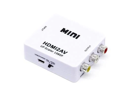 Adattatore Convertitore HDMI a AV CVBS RCA Audio Video PAL NTSC USB