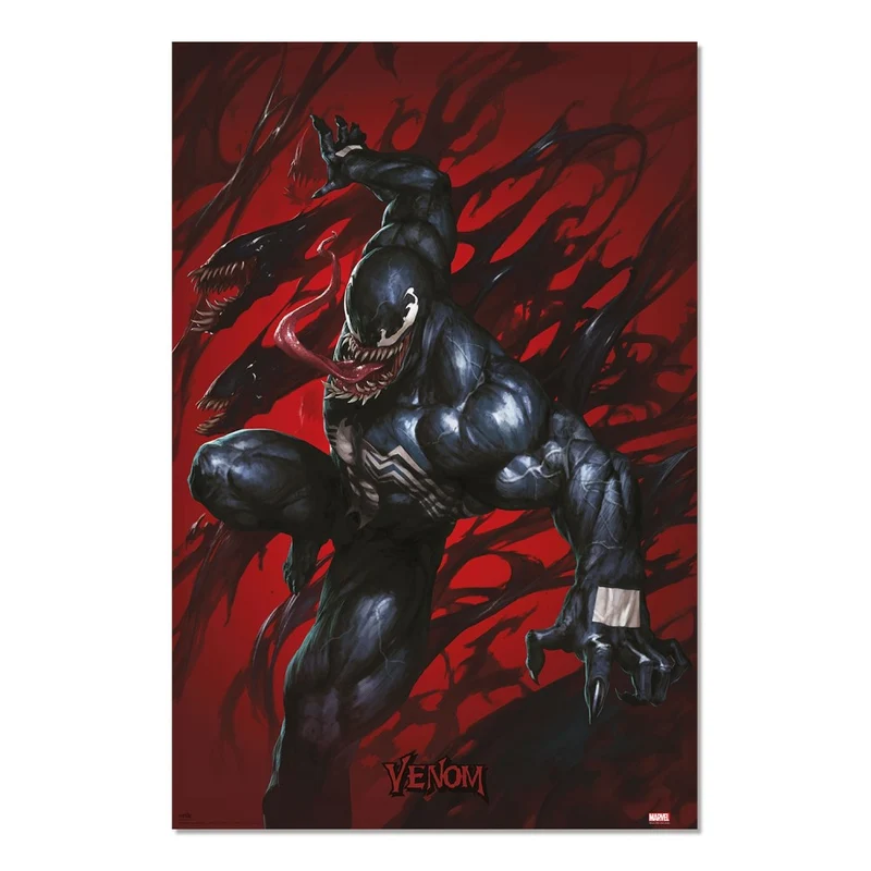 Maxi Poster Marvel (Venom Simbionti) 91x61 cm Incorniciabile Casa Ufficio Locanda Nerd (Copia)
