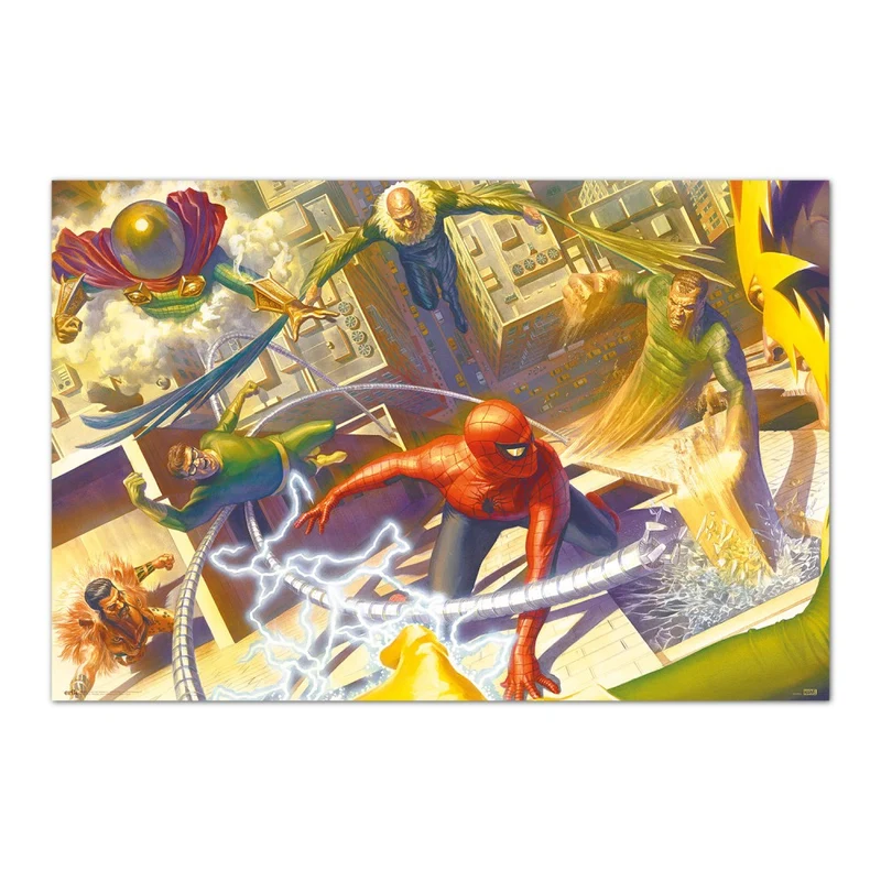 Maxi Poster Marvel ( Spider-Man The Sinister) a Parete Incorniciabile 91x61 cm