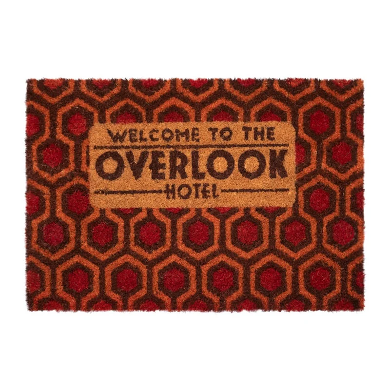 Zerbino - The Overlook Hotel (THE SHINING) Tappeto per Ingresso da Esterno e Interno Cocco Divertente Cameretta Bagno con Base in PVC Antiscivolo 40X60 cm