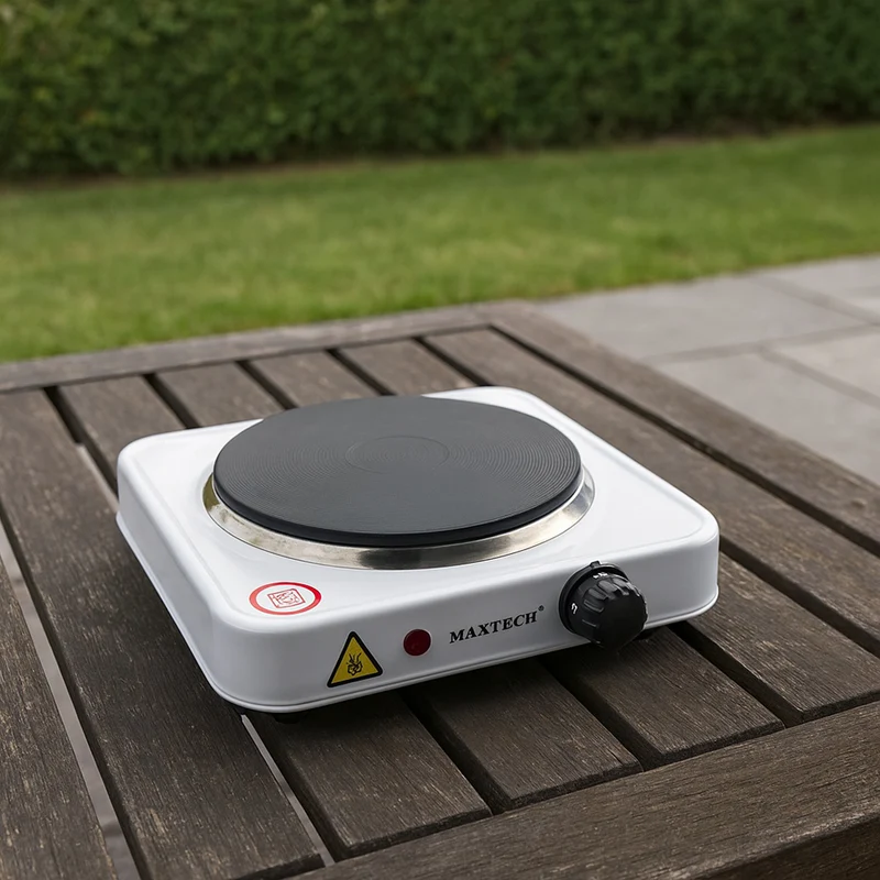 Fornello elettrico 1500 watt temperatura regolabile piastra Ø 18,5 cm