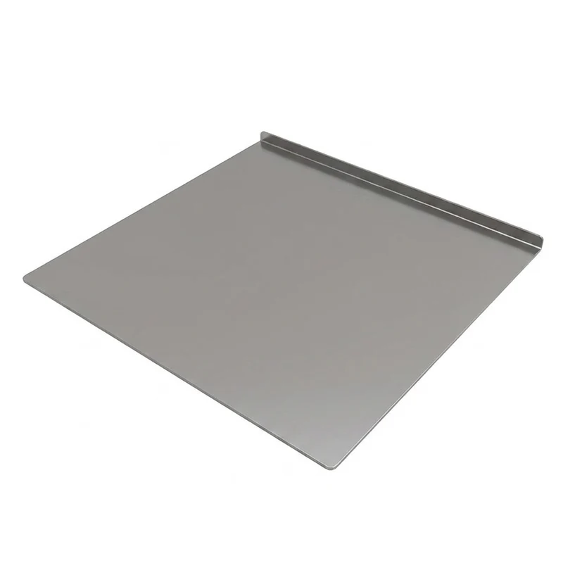 Stainless Steel Cutting Board – Heavy-Duty, Non-Slip with Safety Lip (40×30cm, 50×40cm)