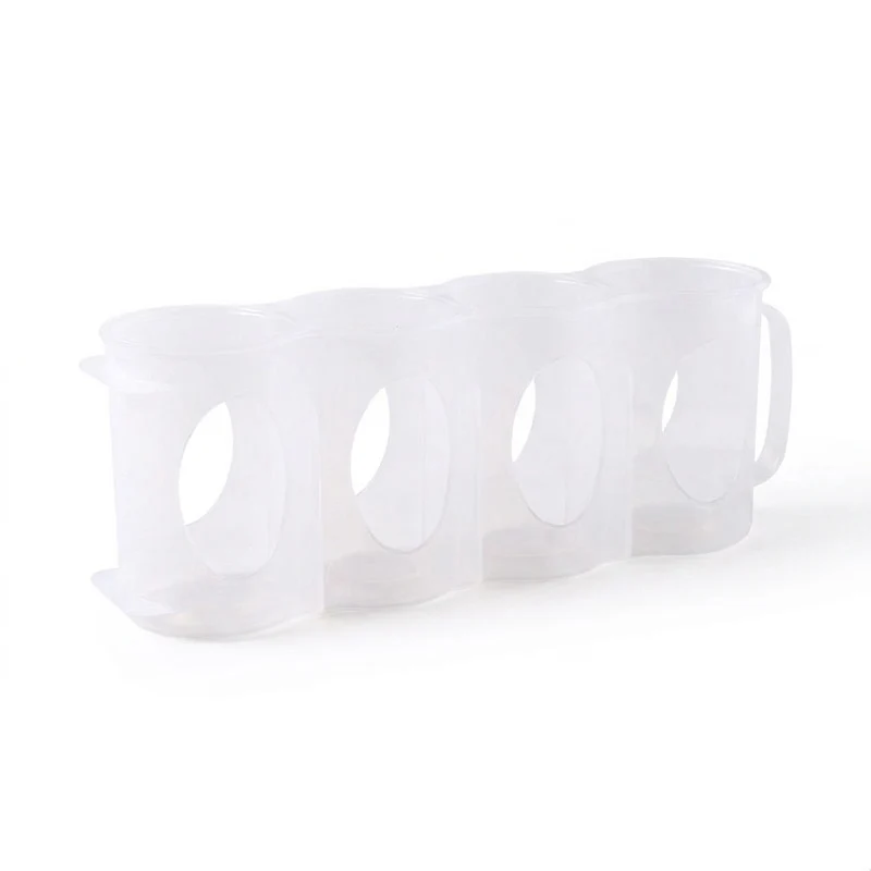 Portable Transparent Can Storage Box – Fridge Slide Rack for Soda & Beer Cans