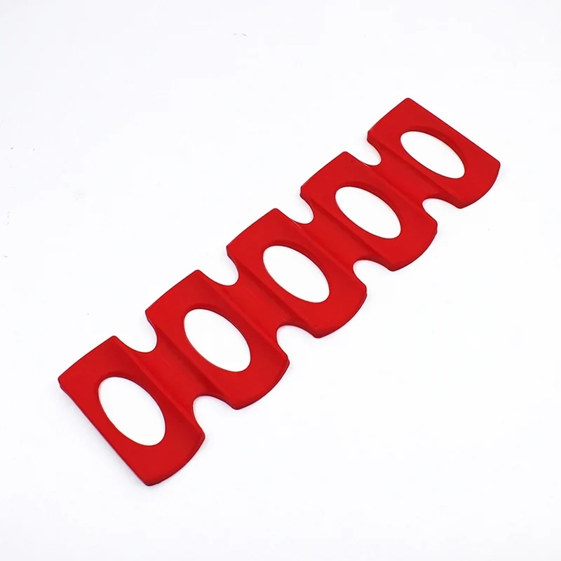 Silicone Fridge Can & Bottle Rack Mat — 1 or 2 Pack (Red, Green, Black)