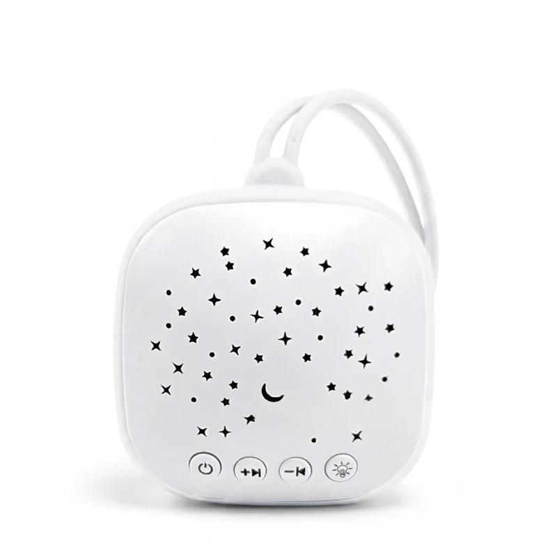 Portable White Noise Machine for Babies — Rechargeable, 6/10/20 Soothing Sounds