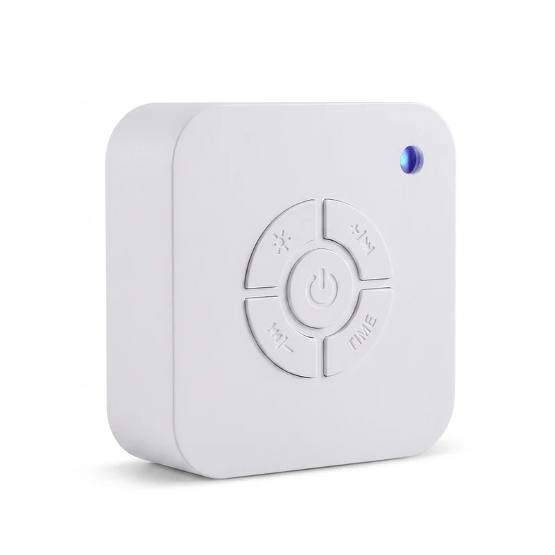 Portable Baby White Noise Machine – 10 Relaxing Sounds, USB Rechargeable, Auto-Off Timer