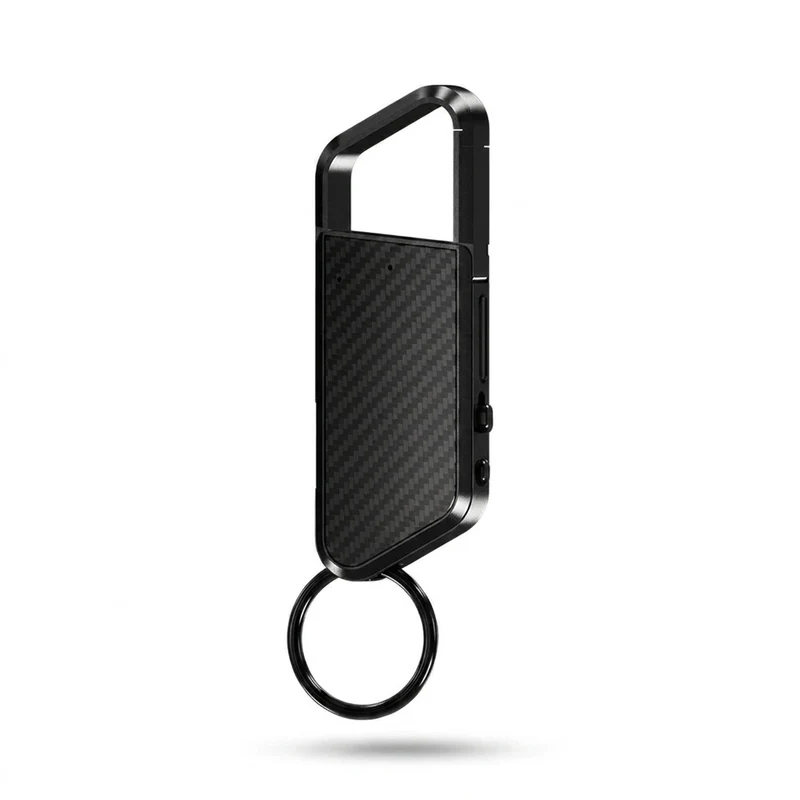 Mini Keyring Voice Recorder — Voice‑Activated, TF Card Up to 128GB