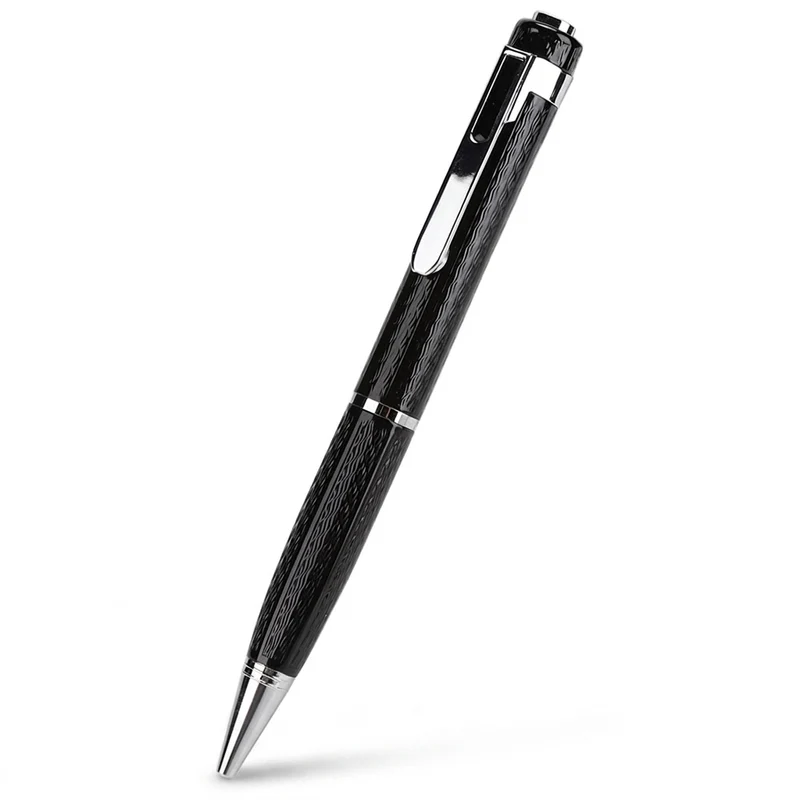 Pen-style Digital Voice Recorder — 12‑hour Continuous, 192kbps, One-button