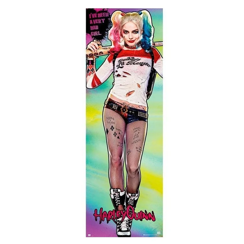 Door Poster Dc (Suicide Squad) Harley Quinn Daddys Lil Monster 53x158 cm Porta