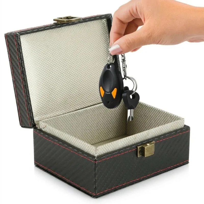 Faraday Car Key Signal Blocker Pouch — RFID Shield for Keyless Entry