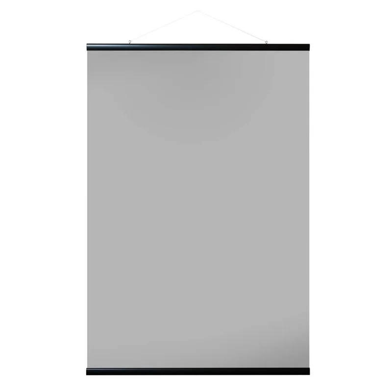 Appendi Poster Magnetico fai da te in legno MDF, Cornice Poster con stecche magnetiche, Verticale 61 cm, ideale per appendere poster, locandine e stampe