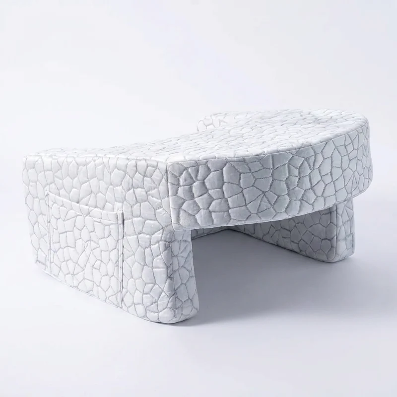 Reading Pillow for Gaming — Extra Large Memory Foam Armrest Bed Rest Pillow, 22.4×24×11.8in (1 pc)
