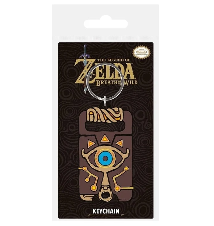 Pyramid Portachiavi The Legend Of Zelda: Sheikah Stones - Keychain In Gomma