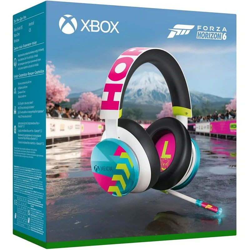 Microsoft Xbox Cuffie Wireless Forza Horizon 6 (Edizione Limitata) Series X/S One e PC Limited Edition
