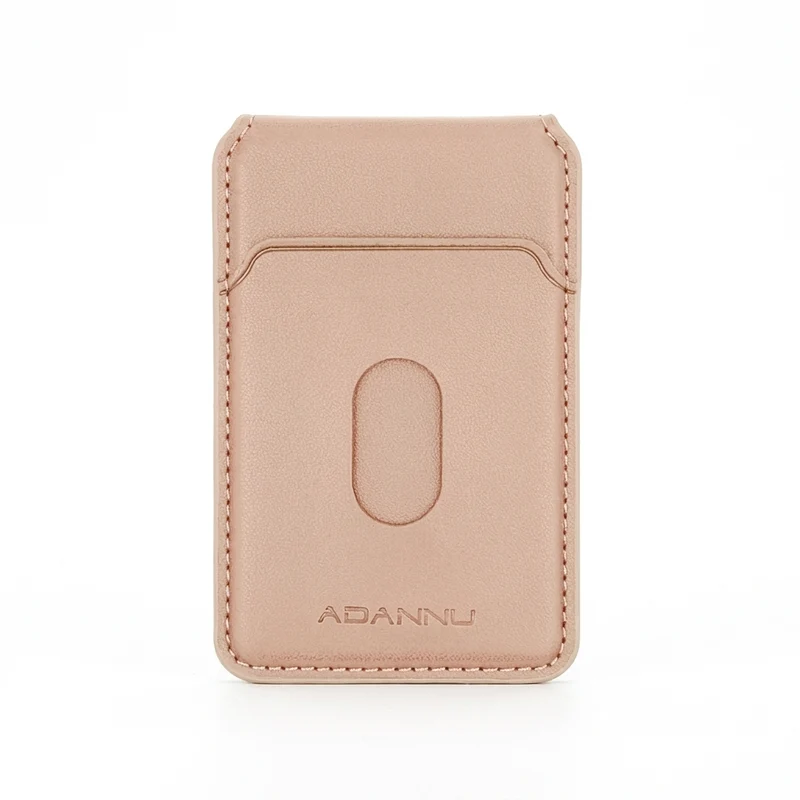Leather MagSafe Magnetic Card Holder Wallet for iPhone 12–16 (Pro/Max/Plus)