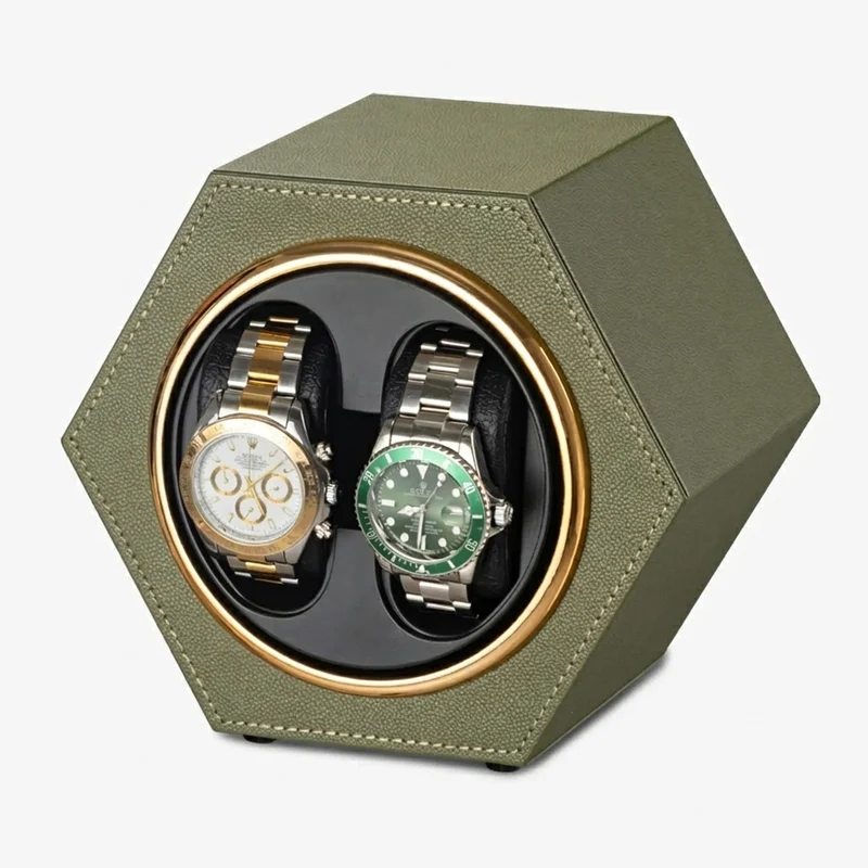 Type-C Mini Single Motor Watch Winder with Adjustable Rotation Modes