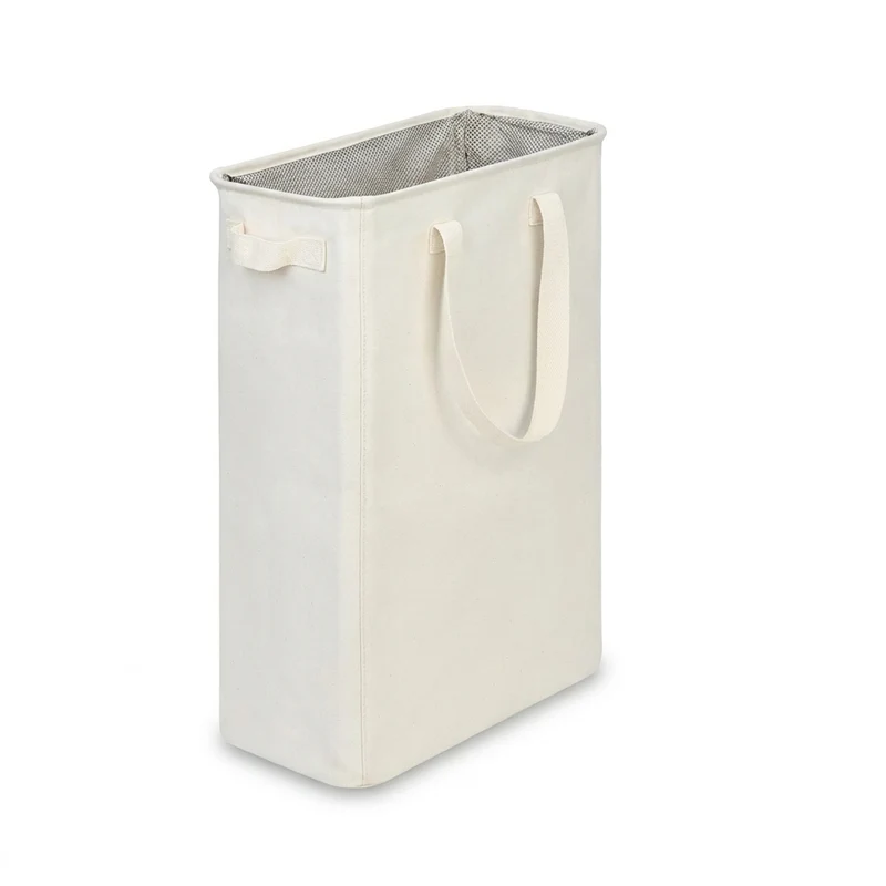 Foldable Oxford Laundry Basket – Large Capacity Dirty Clothes Storage, Beige or Black