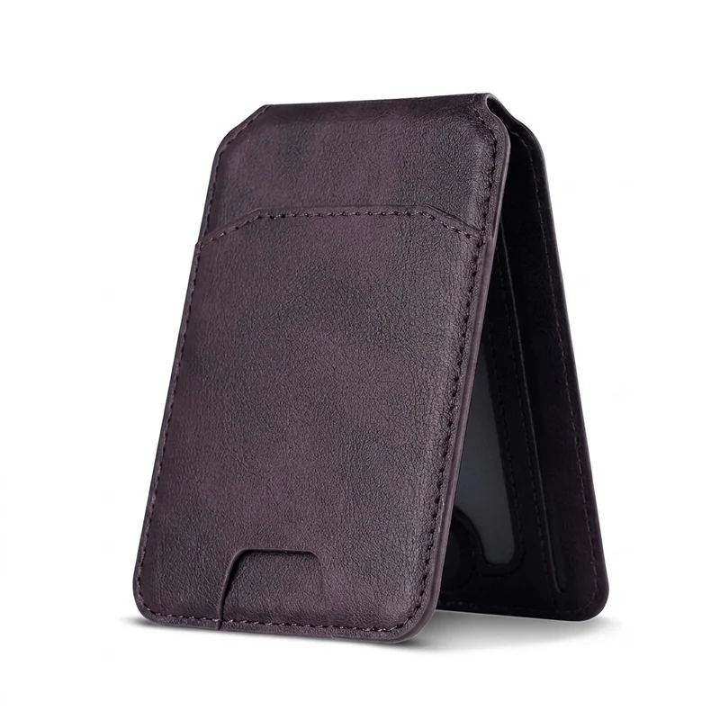 Magnetic Leather Wallet Case for iPhone 12/13/14/15/16 Pro Max – Card Holder