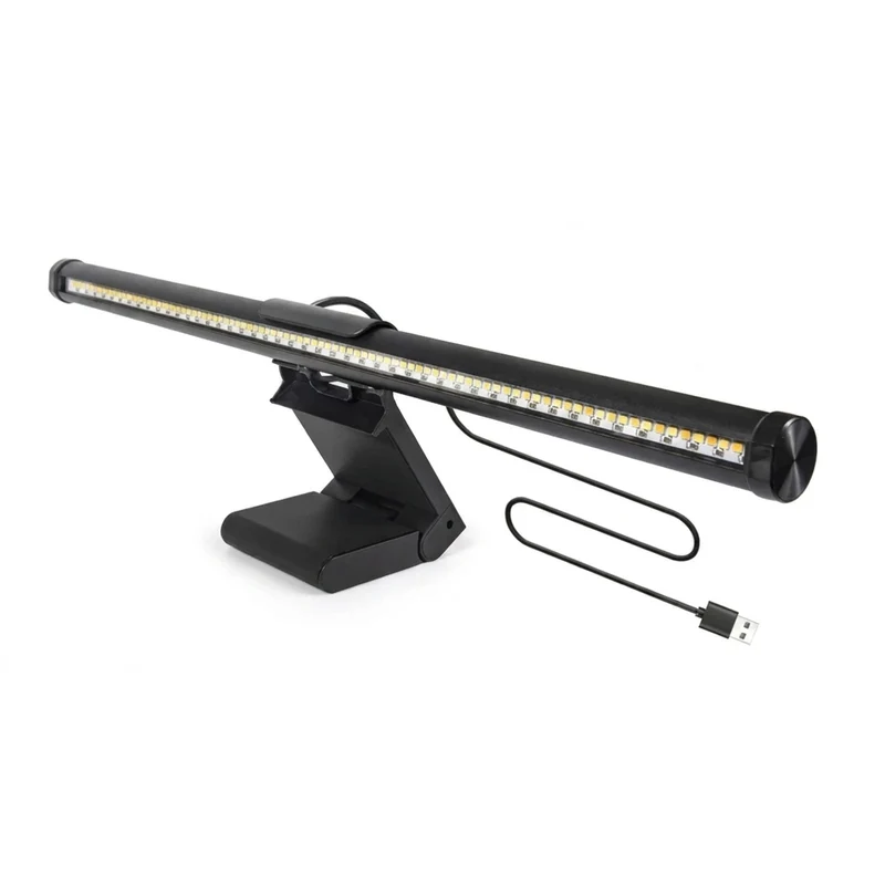LED Monitor Light Bar — Eye-Care Stepless Dimming for Work & Gaming