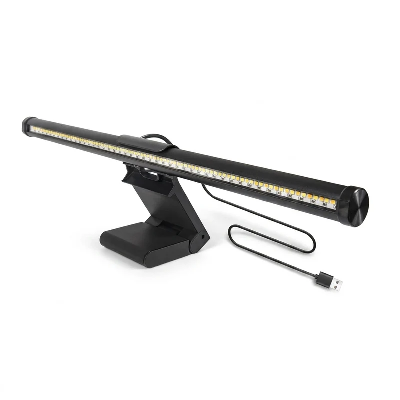 LED Monitor Light Bar Desk Lamp — Eye-care Stepless Dimming (30cm)
