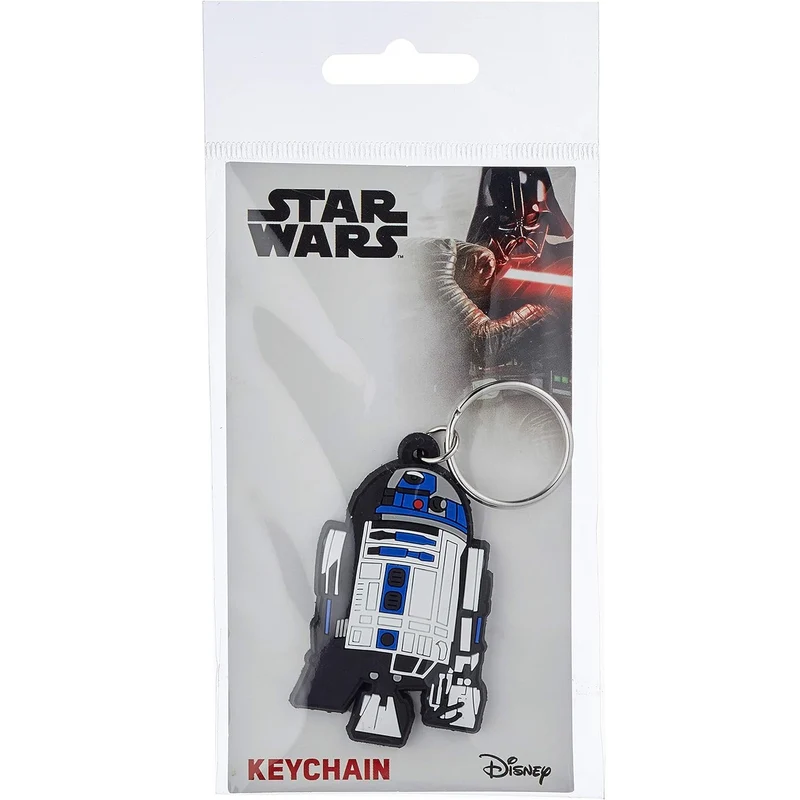 Pyramid Portachiavi Star Wars (R2-D2) - Keychain In Gomma