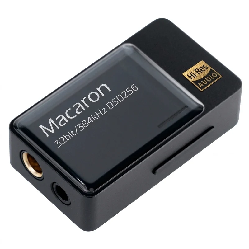 Macaron Portable USB DAC Headphone Amplifier — CS43131, 4.4mm/3.5mm, PCM32/384kHz, DSD256